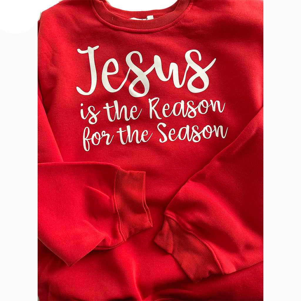Jesus is the reason crewneck
